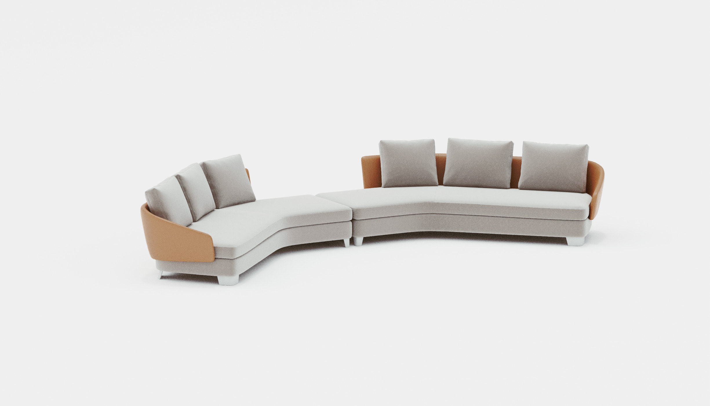 Диван Arco полукруглый 473×197 см